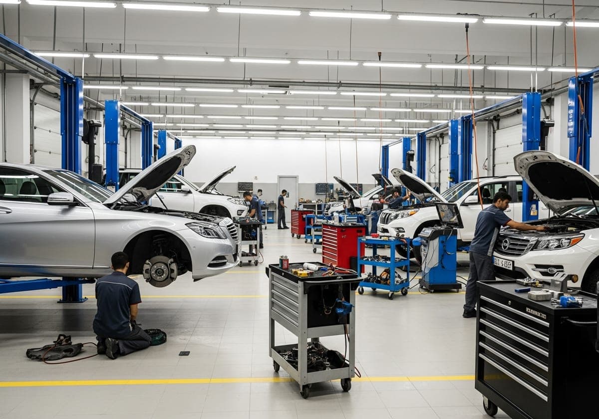 Illustration for the article: Car Repair Costs in Dubai: Average Prices for Common Jobs