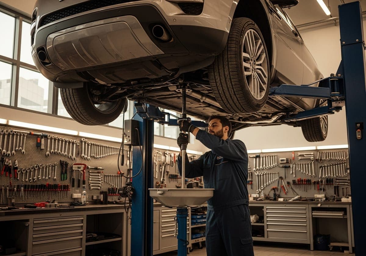 Illustration for the article: How Much Does a Full Car Service Cost in Dubai? (2026)