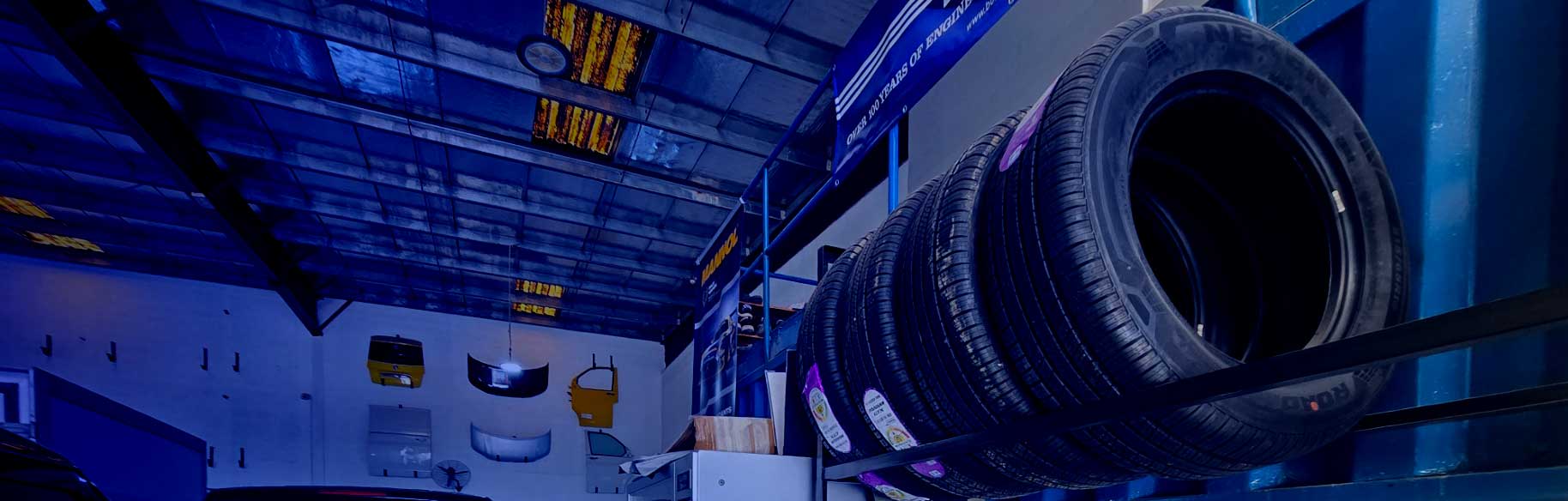 Inside the Powerworks Garage workshop in Dubai Investment Park