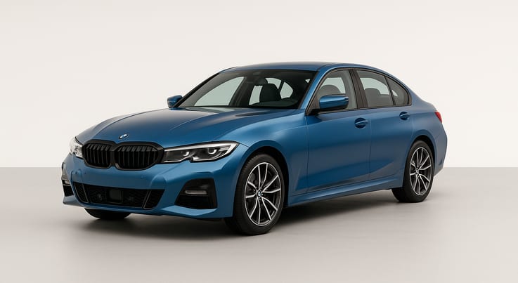 A BMW, the model Lisa Oxford had serviced at Powerworks